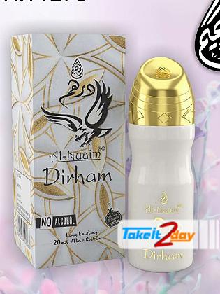 Al Nuaim Dirham Perfume Roll On For Man And Women 20 ML CPO Pack OF 3